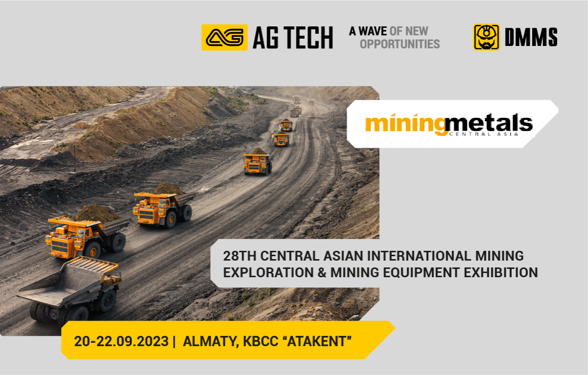AG TECH company participates in the international exhibition Mining & Metals Central Asia