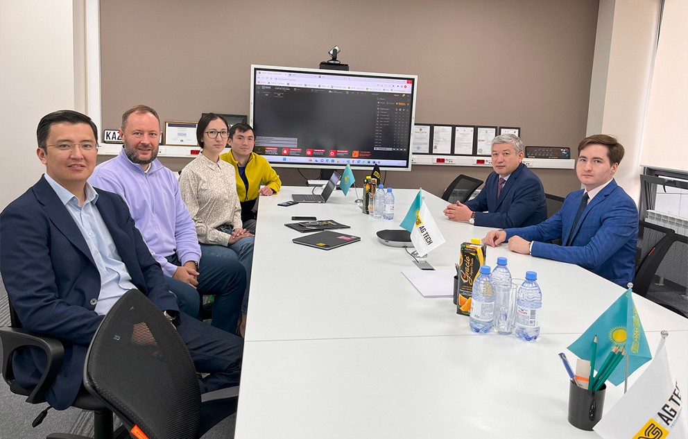 The Chairman of the Industrial Safety Committee of the Ministry of Emergency Situations of the Republic of Kazakhstan visited the office of AG TECH